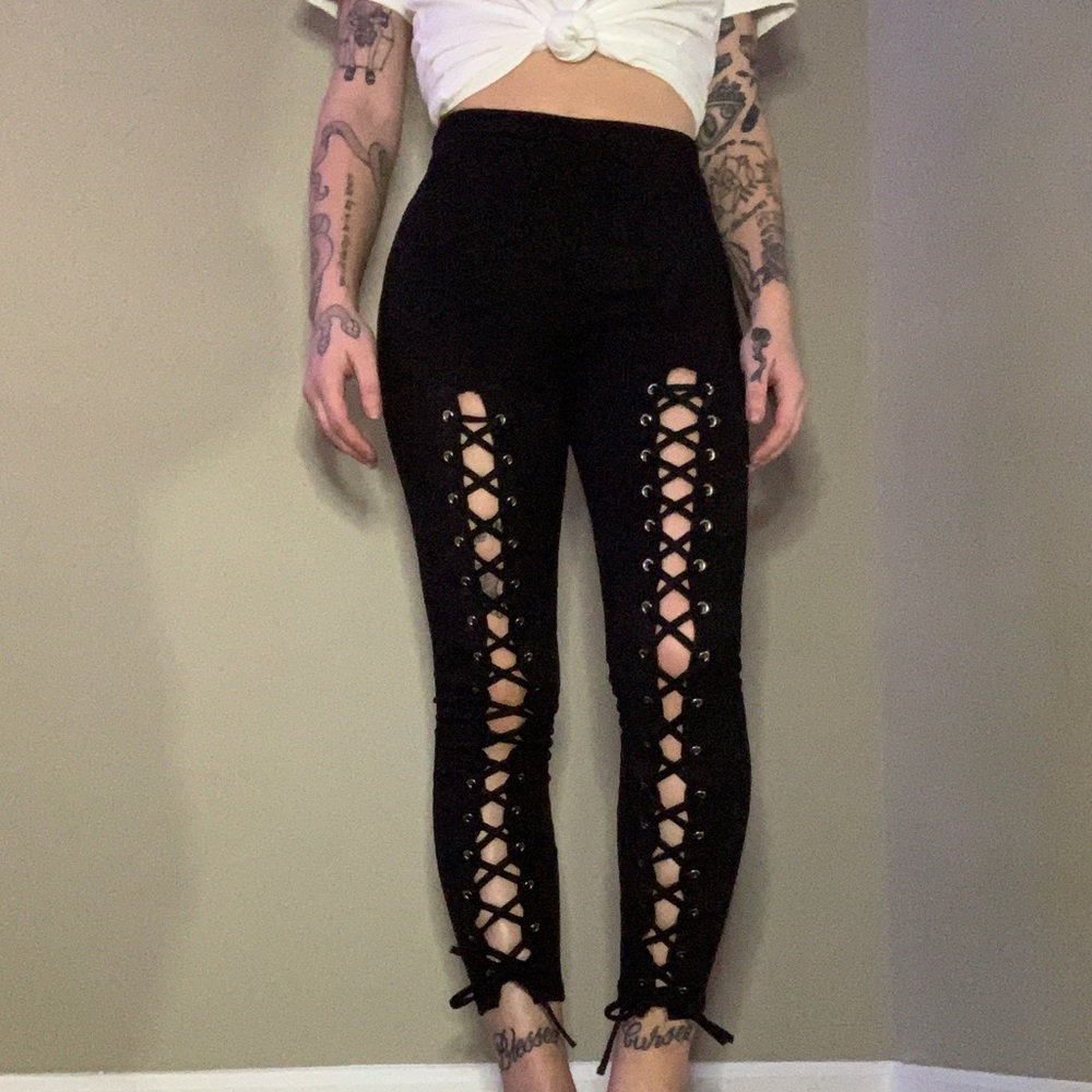 tie up pants